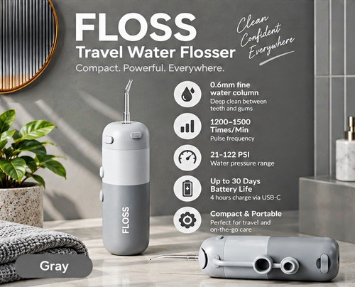 Floss travel water - travel, flosser