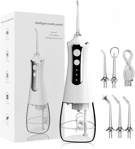Cordless dental water flosser - water,