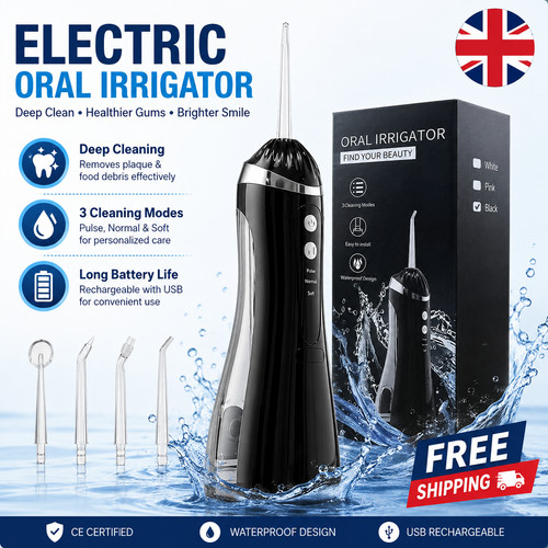 Cordless dental water flosser - cordless,