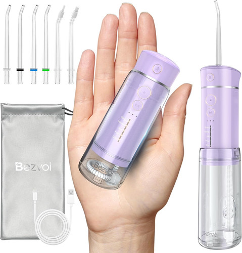 Mini portable water flosser - water,