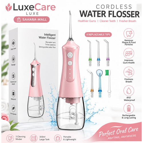Cordless dental water flosser - dental,