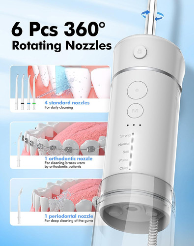 Water flosser cordless - cordless, travel