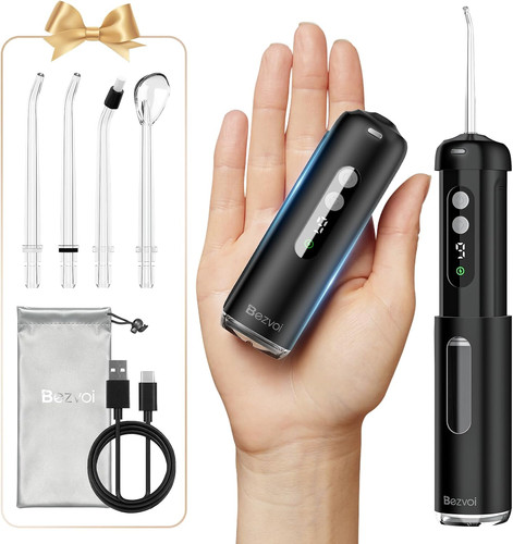 Bezvoi mini water flosser for - flosser,