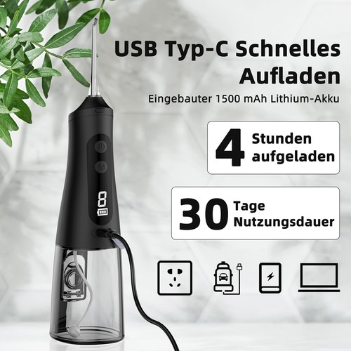 Cordless water flosser dental - water,