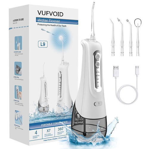 Water dental flosser - flosser, oral