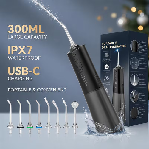 Cordless water flosser - water, 300ml