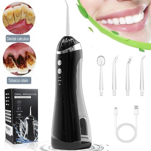 Water flosser cordless dental - flosser,